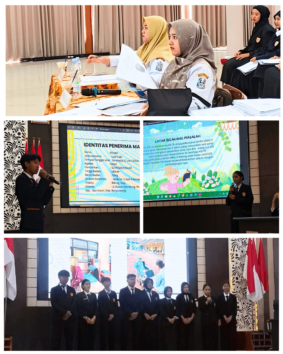 Tingkatkan Profesionalisme, Murid SMKN 2 Malang Kompetensi Keahlian Pekerja Sosial Paparkan Laporan PKL di Hadapan Penguji