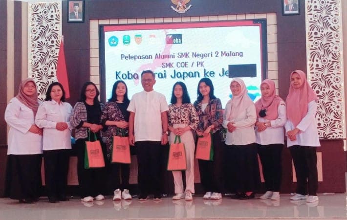 Alumni SMK Negeri 2 Malang Terbang Menuju Negeri Sakura