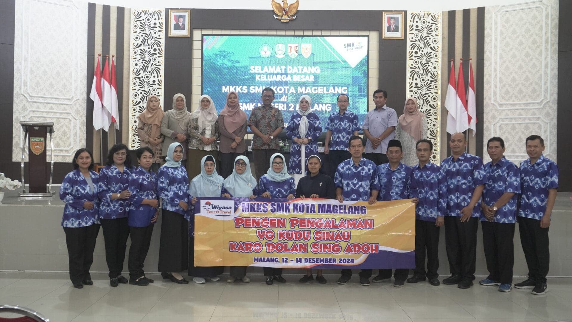 SMK NEGERI 2 MALANG MENERIMA KUNJUNGAN DARI MKKS SMK KOTA MAGELANG