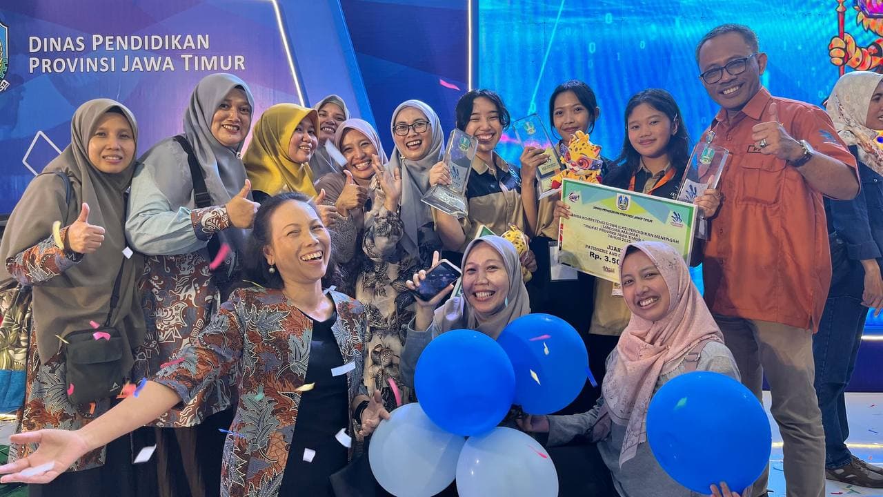 SMK NEGERI 2 MALANG MENYABET TIGA KEJUARAAN PADA AJANG LKS TINGKAT PROVINSI JAWA TIMUR 2025