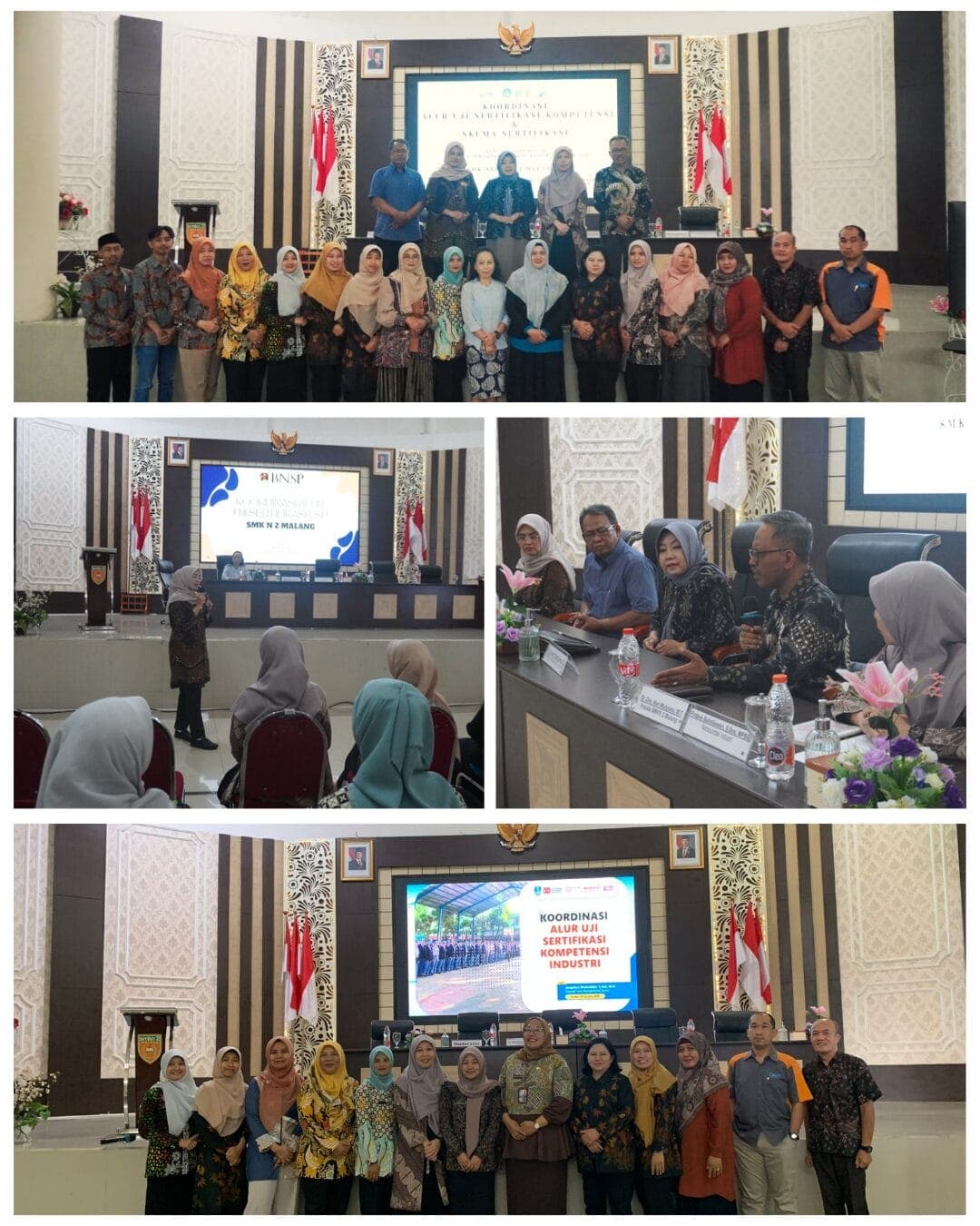 SMKN 2 Malang Gelar Koordinasi Alur Uji Sertifikasi Kompetensi Industri
