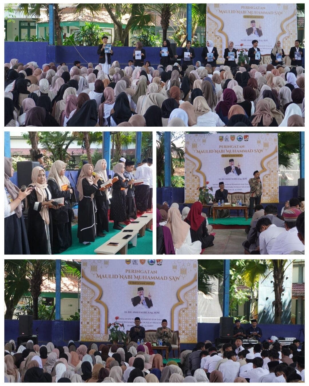 “Berbalut Shalawat, Orasi Calon Ketua OSIS dan MPK SMKN 2 Malang Semarakkan Peringatan Maulid Nabi”