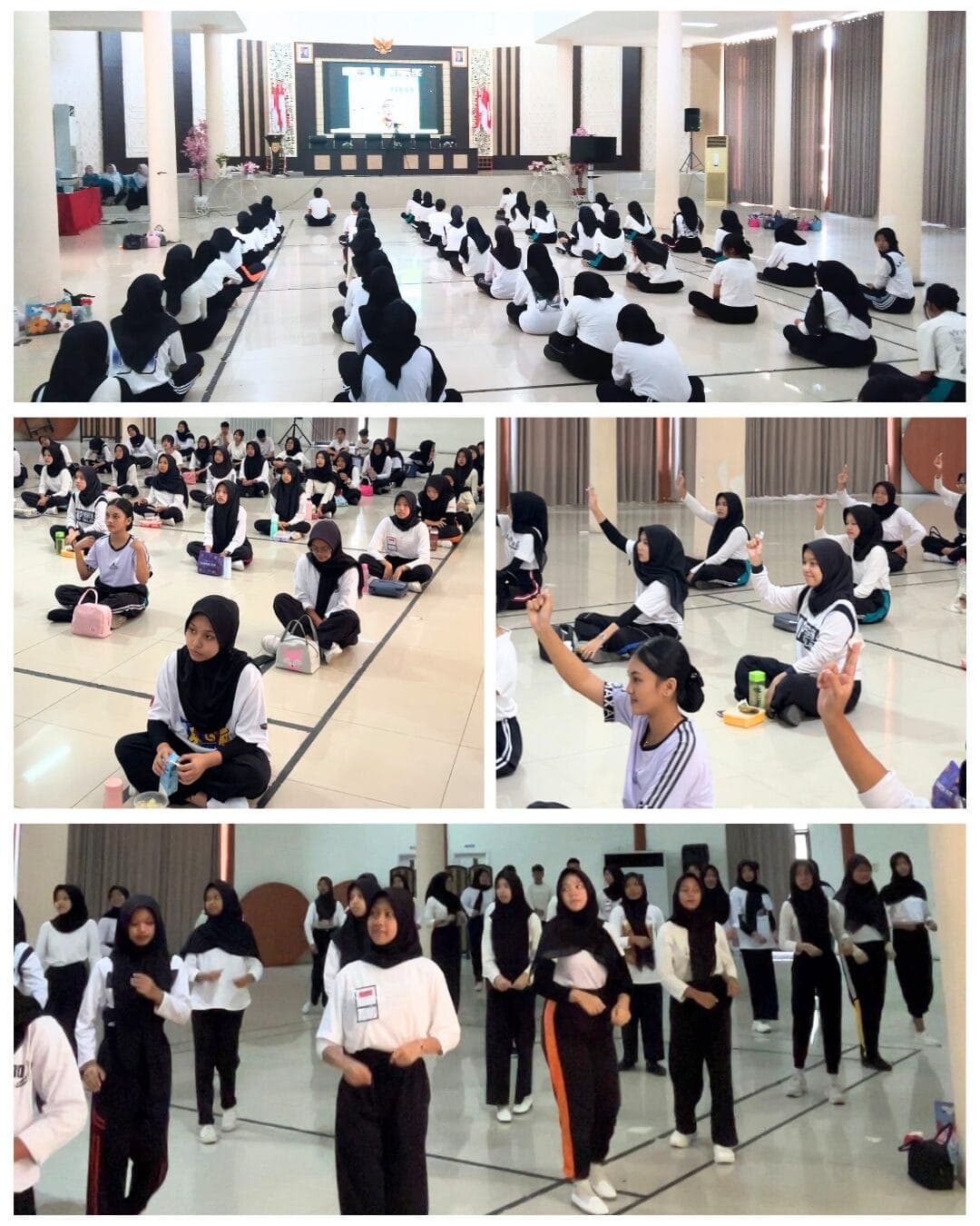 Kader Kesehatan Remaja SMKN 2 Malang Ikuti Sosialisasi Pekan Aksi Bergizi Kota Malang