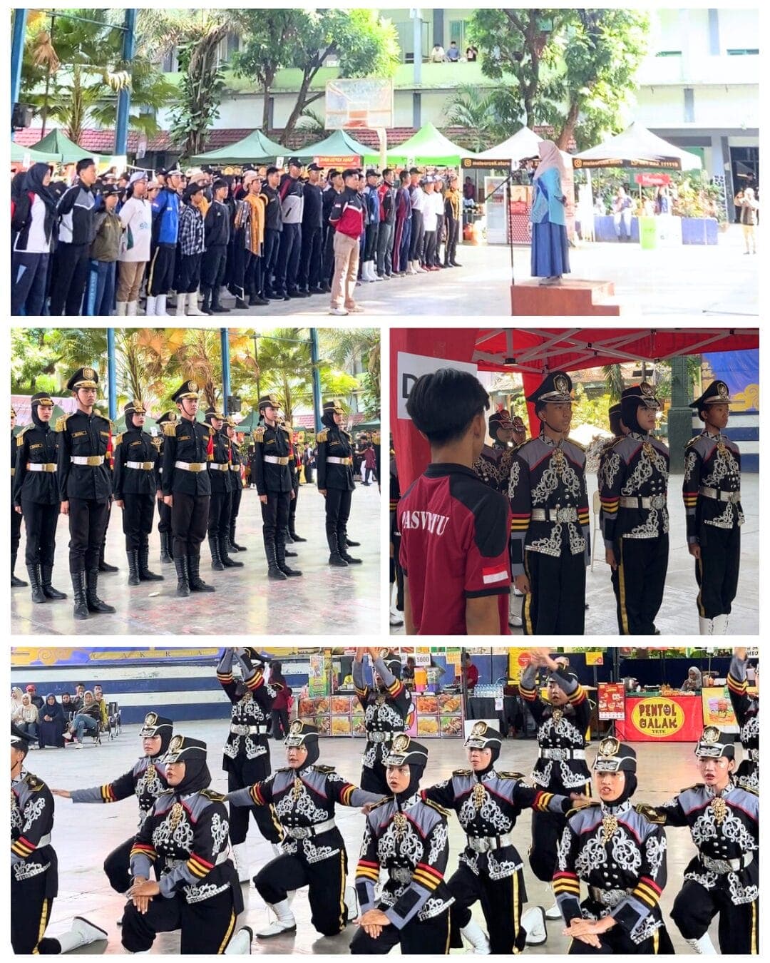 Cakra Mengaum, Rukibra Beraksi: Ketegasan dan Inovasi dalam
Baris-Berbaris di Jantung Kota Pendidikan