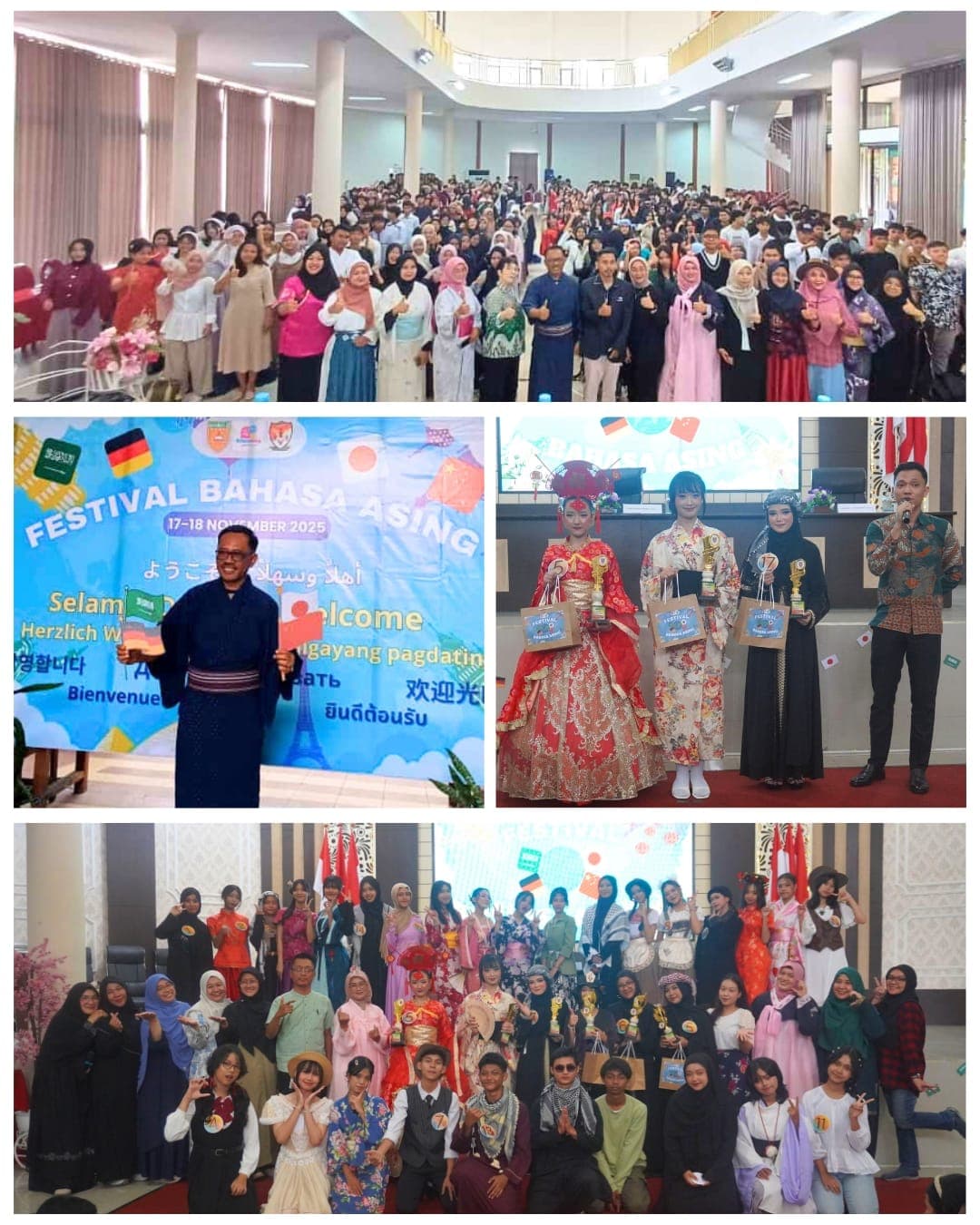 Perayaan Festival Bahasa Asing SMKN 2 Malang : “Bahasa Menyatukan Dunia”