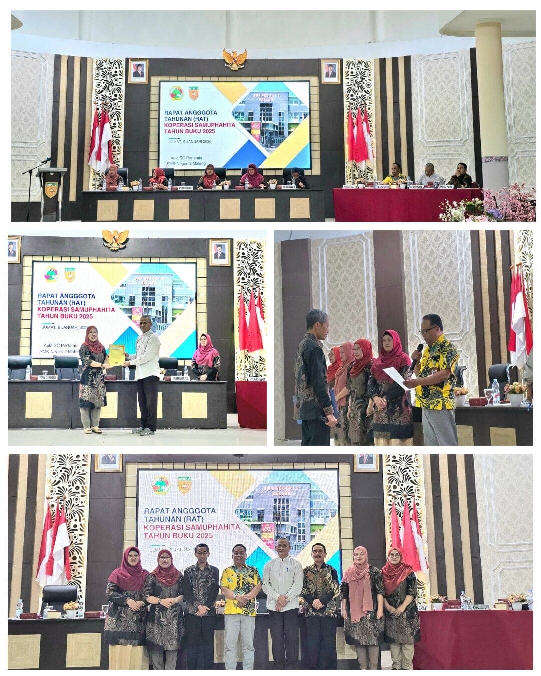 KPRI SAMUPHAHITA Sukses Laksanakan RAT Urutan Pertama di Kota Malang